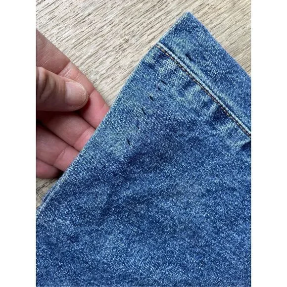 Bongo 90’s Y2K Vintage Low Ride Flare Blue Jeans Juniors 7 - Picture 2 of 9